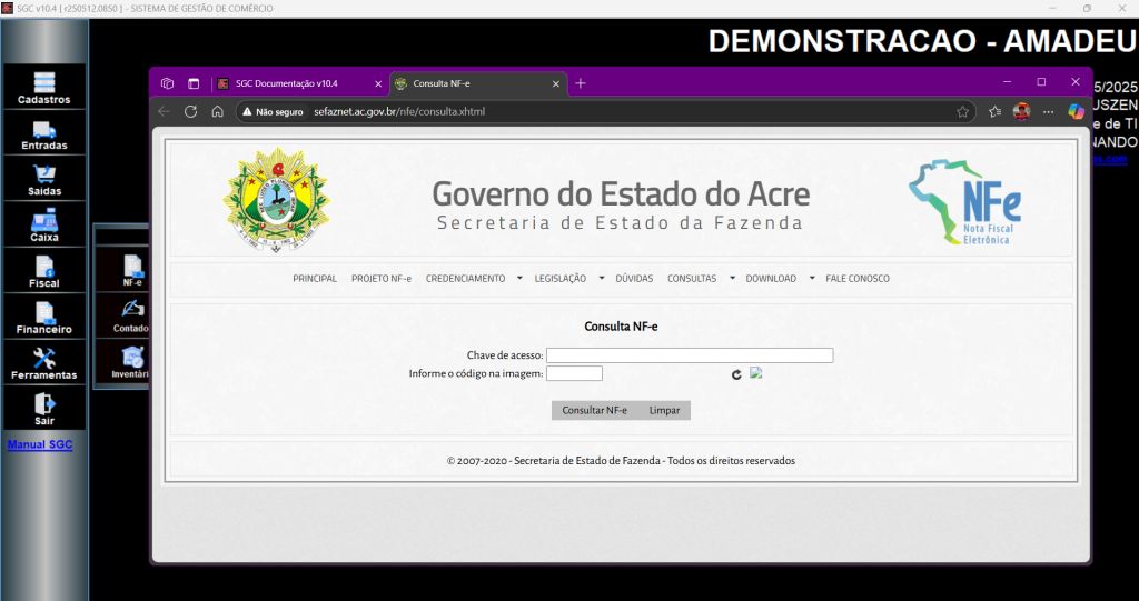 Consulta SEFAZ